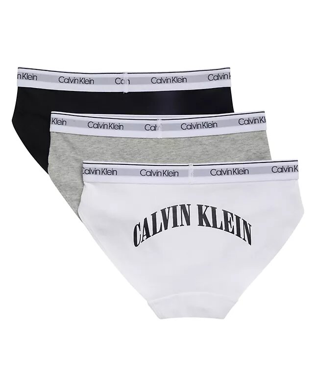 Conjunto de 3 cuecas Hipster com logótipo em arco Conjunto de 3 cuecas Hipster com logótipo em arco