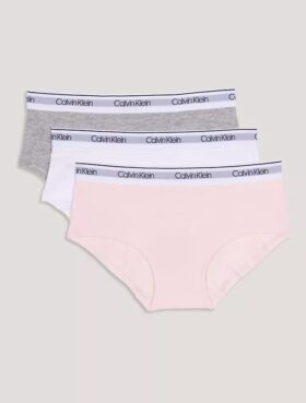 Conjunto de 3 cuecas Hipster em Cotton Stretch para meninas