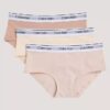Conjunto de 3 cuecas Hipster em Cotton Stretch para meninas Conjunto de 3 cuecas Hipster em Cotton Stretch para meninas