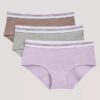 Conjunto de 3 cuecas Hipster em Cotton Stretch para meninas Conjunto de 3 cuecas Hipster em Cotton Stretch para meninas