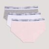 Conjunto de 3 cuecas Hipster em Cotton Stretch para meninas Conjunto de 3 cuecas Hipster em Cotton Stretch para meninas