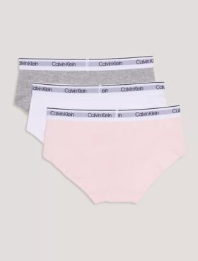 Conjunto de 3 cuecas Hipster em Cotton Stretch para meninas
