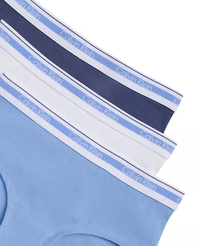 Conjunto de 3 cuecas Hipster em Cotton Stretch para meninas Conjunto de 3 cuecas Hipster em Cotton Stretch para meninas