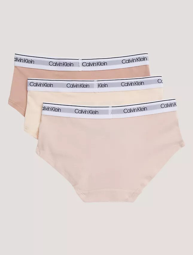 Conjunto de 3 cuecas Hipster em Cotton Stretch para meninas Conjunto de 3 cuecas Hipster em Cotton Stretch para meninas