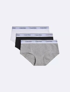 Conjunto de 3 cuecas Hipster Modern Cotton para meninas