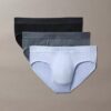 Conjunto de 3 cuecas justas pretas CK Black Conjunto de 3 cuecas justas pretas CK Black