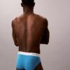 Conjunto de 3 cuecas slip de cintura baixa em Cotton Stretch Icon