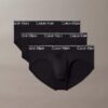 Conjunto de 3 cuecas slip de cintura baixa em microfibra elástica Conjunto de 3 cuecas slip de cintura baixa em microfibra elástica