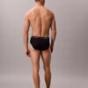 Conjunto de 3 cuecas slip de cintura baixa em microfibra elástica Conjunto de 3 cuecas slip de cintura baixa em microfibra elástica