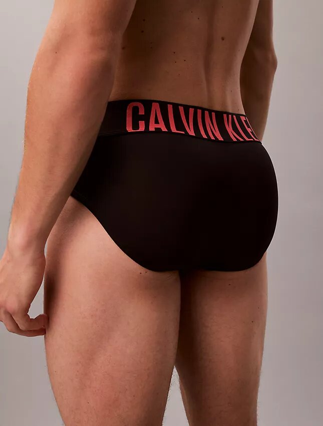 Conjunto de 3 cuecas slip de cintura baixa Intense Power Micro Conjunto de 3 cuecas slip de cintura baixa Intense Power Micro
