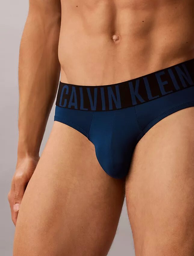 Conjunto de 3 cuecas slip de cintura baixa Intense Power Micro Conjunto de 3 cuecas slip de cintura baixa Intense Power Micro
