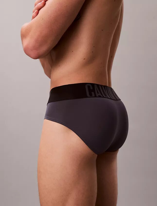Conjunto de 3 cuecas slip de cintura baixa Intense Power Micro Conjunto de 3 cuecas slip de cintura baixa Intense Power Micro