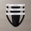 Conjunto de 3 jockstraps Icon Cotton Stretch