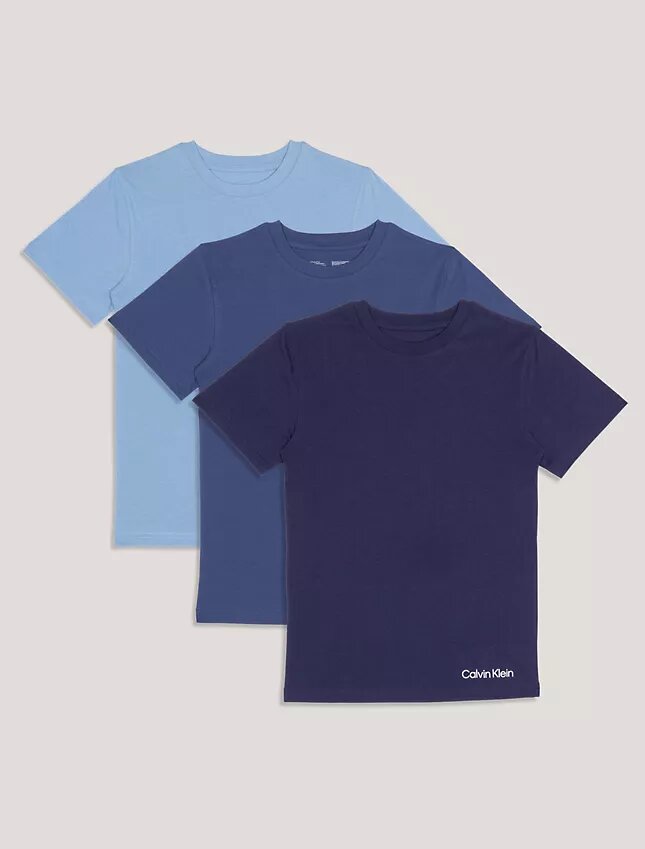 Conjunto de 3 T-shirts Clássicas para Meninos Conjunto de 3 T-shirts Clássicas para Meninos