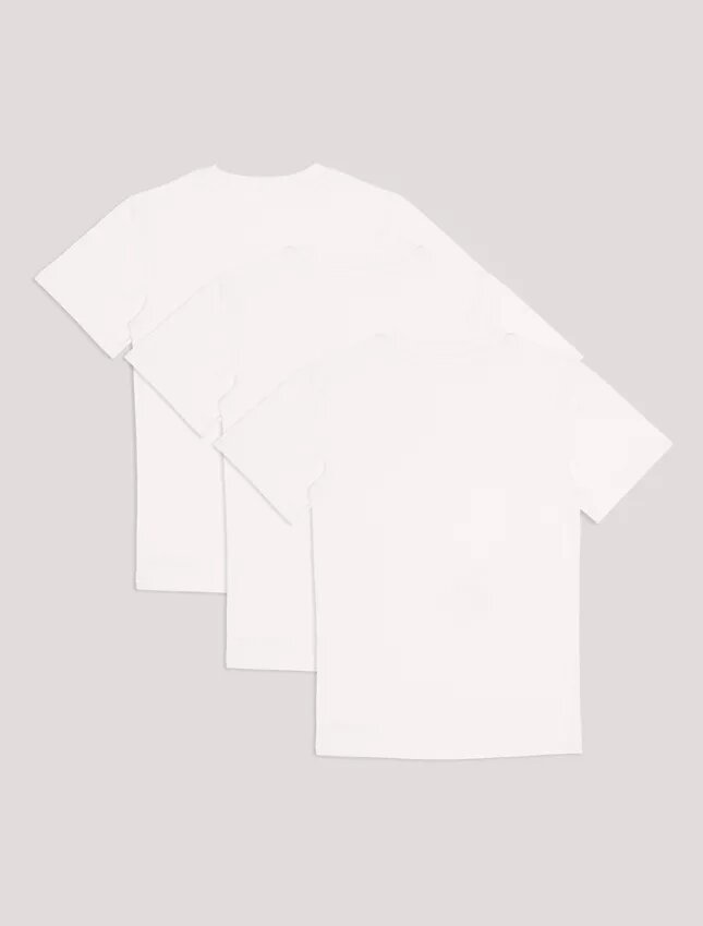 Conjunto de 3 T-shirts Clássicas para Meninos Conjunto de 3 T-shirts Clássicas para Meninos