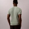Conjunto de 3 T-shirts de gola em V com corte justo em mistura de Cotton Stretch Conjunto de 3 T-shirts de gola em V com corte justo em mistura de Cotton Stretch