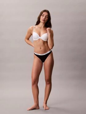 Conjunto de 3 Thongs Carousel em malha Cotton Stretch de algodão
