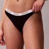 Conjunto de 3 Thongs Carousel em malha Cotton Stretch de algodão