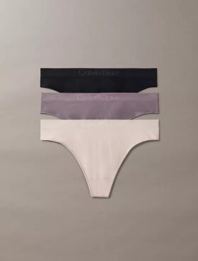 Conjunto de 3 Thongs de cintura media Bonded Flex