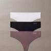 Conjunto de 3 Thongs Invisibles