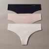 Conjunto de 3 Thongs Invisibles