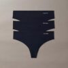 Conjunto de 3 Thongs Invisibles