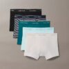 Conjunto de 5 boxers curtos Cotton Classics Conjunto de 5 boxers curtos Cotton Classics