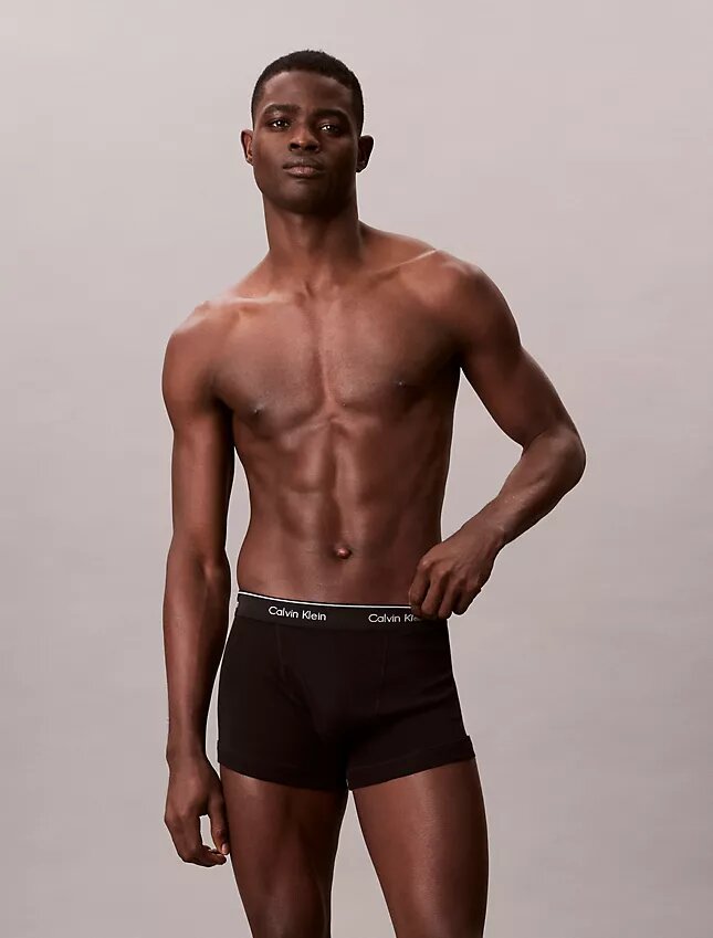 Conjunto de 5 boxers curtos Cotton Classics Conjunto de 5 boxers curtos Cotton Classics