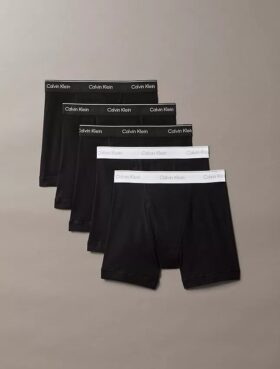 Conjunto de 5 Boxers justos de algodão