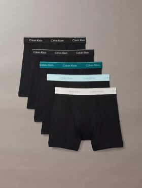 Conjunto de 5 Boxers justos de algodão