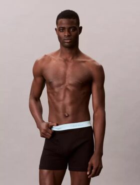 Conjunto de 5 Boxers justos de algodão
