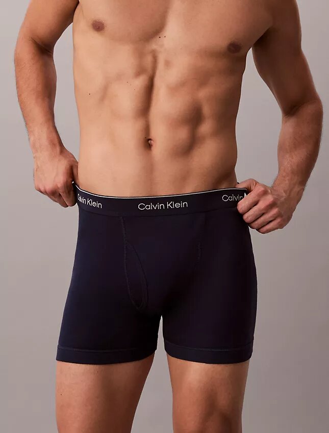 Conjunto de 5 Boxers justos de algodão Conjunto de 5 Boxers justos de algodão