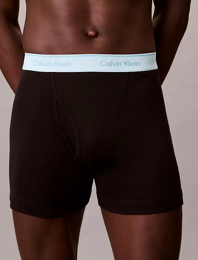 Conjunto de 5 Boxers justos de algodão Conjunto de 5 Boxers justos de algodão