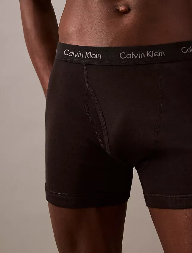 Conjunto de 5 Boxers justos de algodão Conjunto de 5 Boxers justos de algodão
