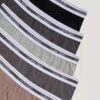 Conjunto de 5 Boxers justos em algodão Cotton Stretch para meninos Conjunto de 5 Boxers justos em algodão Cotton Stretch para meninos