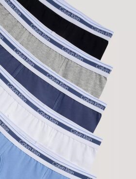 Conjunto de 5 Boxers justos em algodão Cotton Stretch para meninos