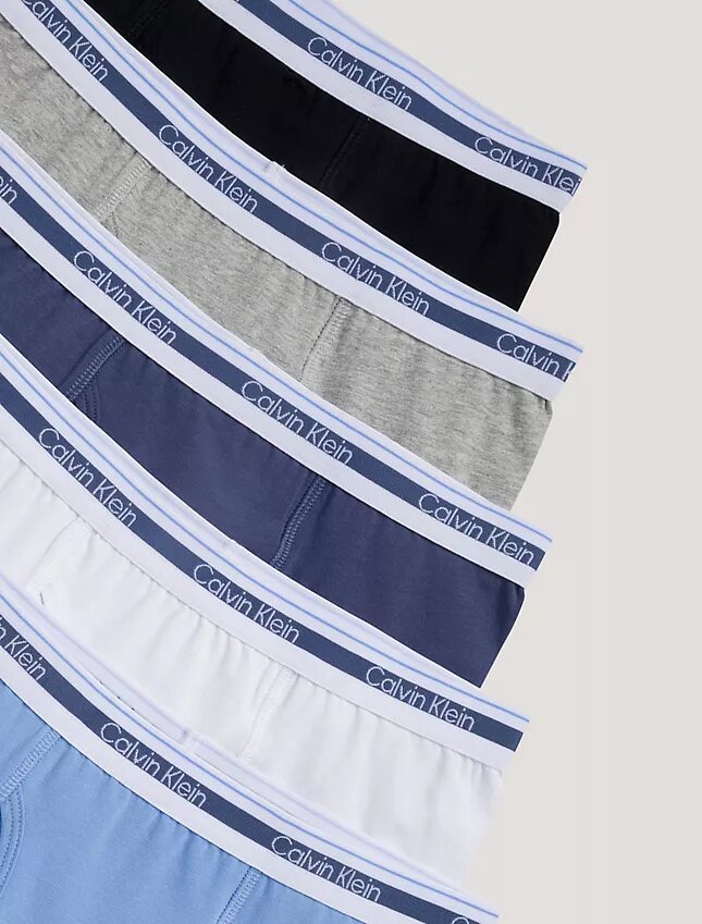 Conjunto de 5 Boxers justos em algodão Cotton Stretch para meninos Conjunto de 5 Boxers justos em algodão Cotton Stretch para meninos