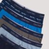 Conjunto de 5 Boxers justos em algodão Cotton Stretch para meninos Conjunto de 5 Boxers justos em algodão Cotton Stretch para meninos