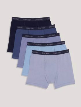 Conjunto de 5 Boxers justos para meninos