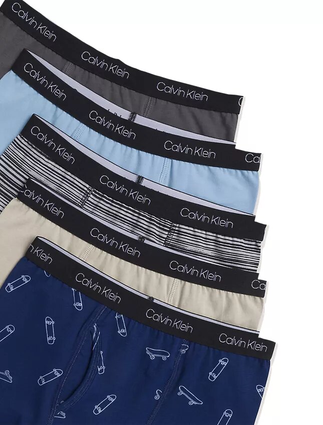 Conjunto de 5 Boxers justos para meninos Conjunto de 5 Boxers justos para meninos