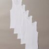 Conjunto de 5 camisolas sem mangas Cotton Classics Conjunto de 5 camisolas sem mangas Cotton Classics