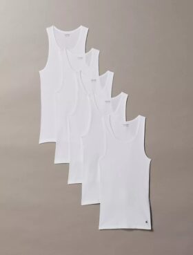 Conjunto de 5 camisolas sem mangas Cotton Classics