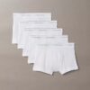 Conjunto de 5 cuecas clássicas de algodão Conjunto de 5 cuecas clássicas de algodão