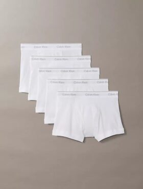 Conjunto de 5 cuecas clássicas de algodão