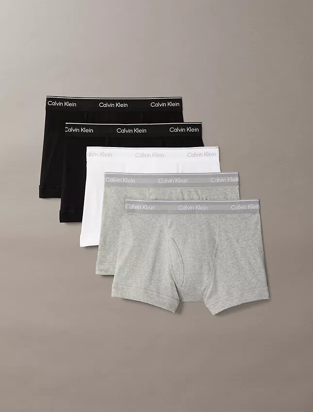 Conjunto de 5 cuecas clássicas de algodão Conjunto de 5 cuecas clássicas de algodão
