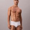 Conjunto de 5 cuecas slip clássicas de algodão Conjunto de 5 cuecas slip clássicas de algodão
