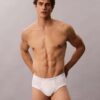 Conjunto de 5 cuecas slip clássicas de algodão Conjunto de 5 cuecas slip clássicas de algodão