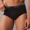 Conjunto de 5 cuecas slip clássicas de algodão Conjunto de 5 cuecas slip clássicas de algodão