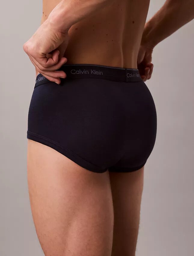 Conjunto de 5 cuecas slip clássicas de algodão Conjunto de 5 cuecas slip clássicas de algodão