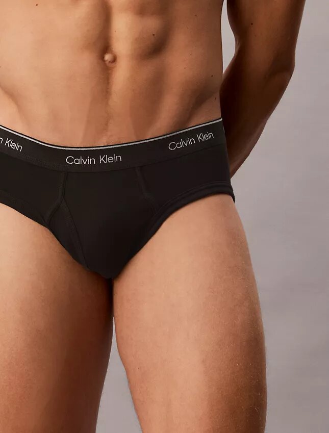 Conjunto de 5 cuecas slip clássicas de algodão Conjunto de 5 cuecas slip clássicas de algodão